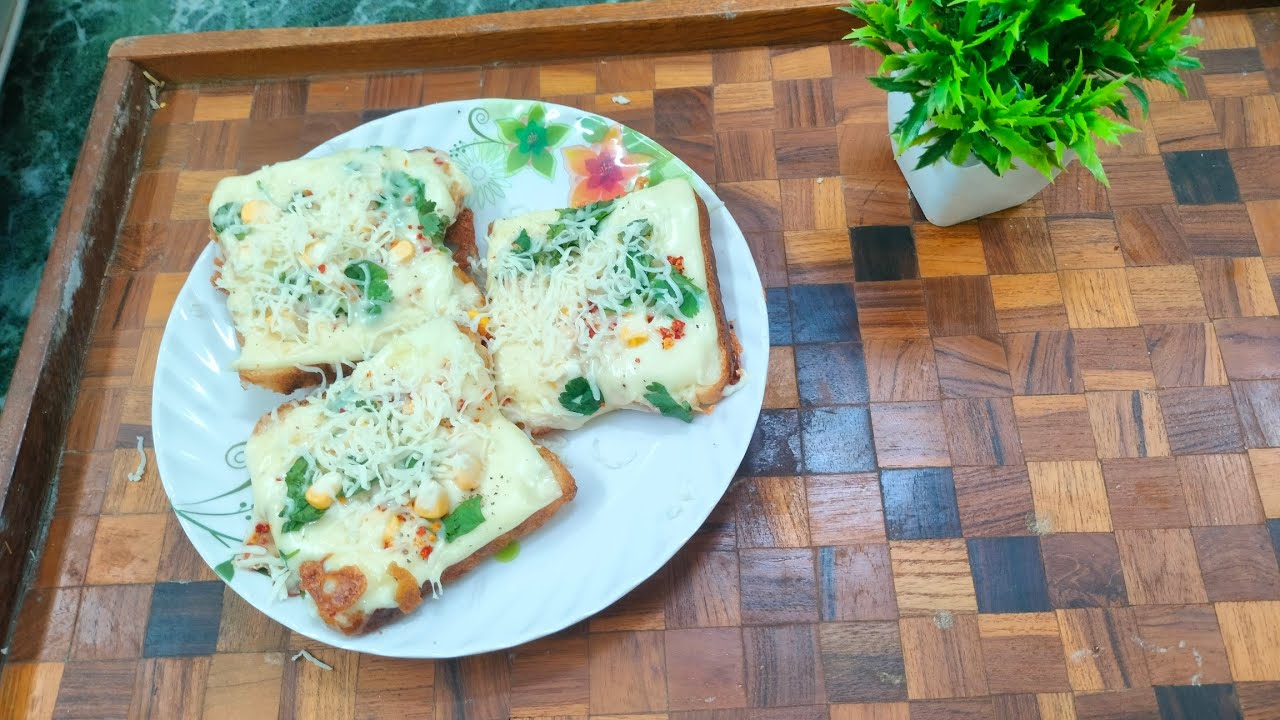 Cheese Corn Bread Recipe | Soft, Cheesy & Bakery Style Bread at Home 