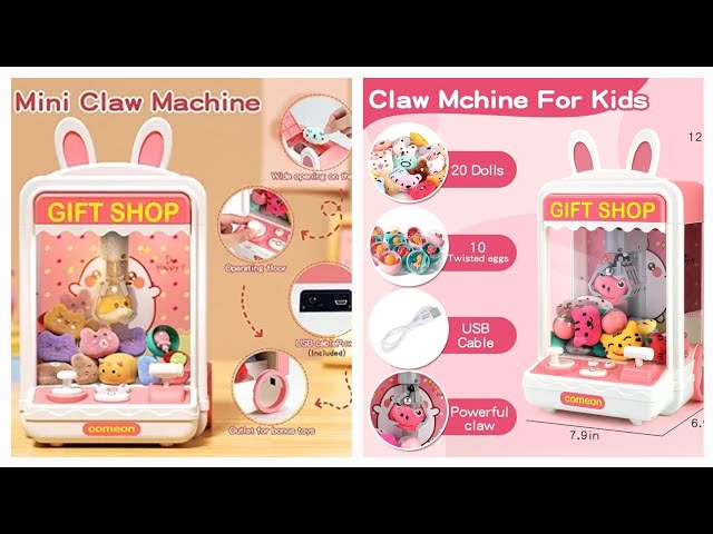 Aiqi - Comeon - Claw Game Machine - How To Unbox/Assemble/Setup +