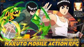 Naruto Mobile !! Event free Ninja & Skin Rock Lee x Bruce Lee screenshot 5