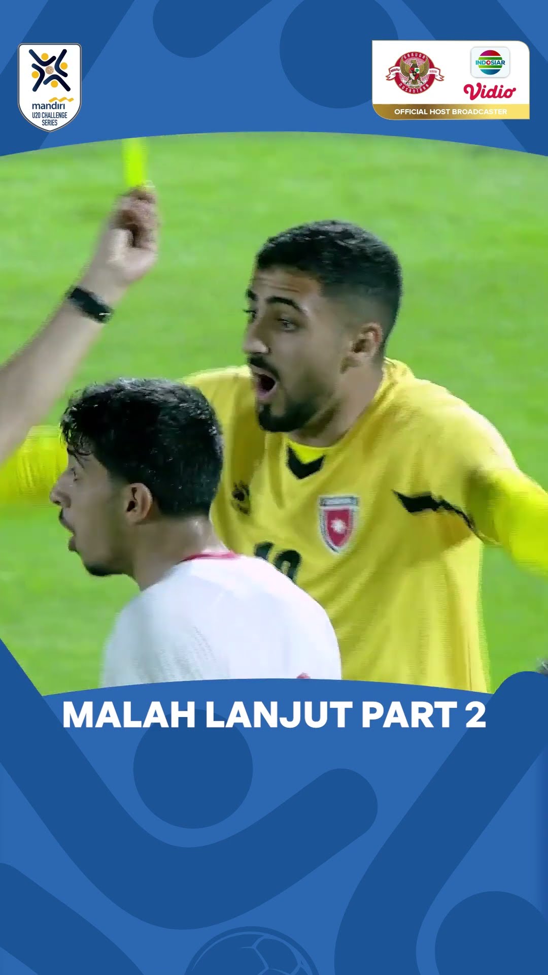 Kiper utama kena kartu merah, kiper kedua hampir ulang kejadian yang sama #shorts