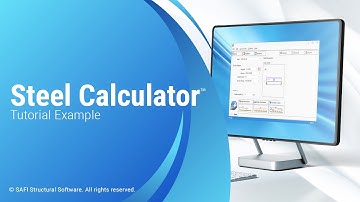 Steel Calculator™ - Tutorial Example
