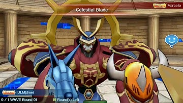 Digimon Links - Colosseum Vs Shine greymon, Dynasmon and Susanoomon