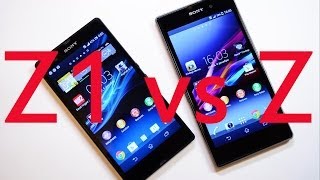 Xperia Z1 vs Xperia Z: обзор-сравнение флагманов Sony [Mobiltelefon.ru](Подробный обзор - http://mobiltelefon.ru/post_1391693392.html Цена дня на Sony Xperia Z - http://bit.ly/15sqSjz Цена дня на Sony Xperia Z1 ..., 2014-02-06T13:59:02.000Z)