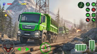 New US Military Cargo Truck Sim 3D army truck driving experience Android Gameplay #androidgames  screenshot 1