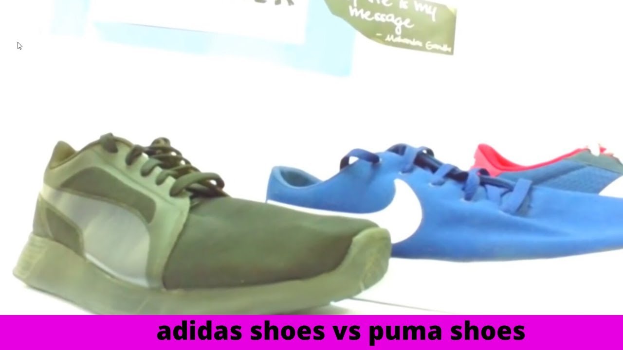 reebok shoes vs puma shoes