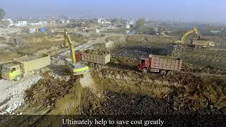 SOCO Polymer Applied for Waste Landfill Slurry solidification