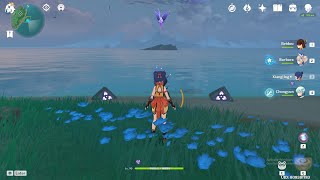 Genshin Impact: solving Tatarasuna small island cube puzzle
