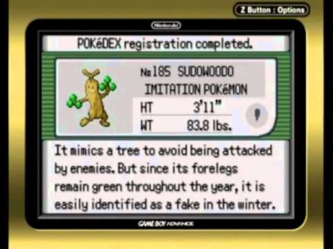 Pokemon Emerald  HOW TO COMPLETE HOENN POKEDEX EASILY AND GET