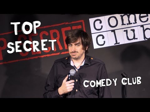 Darren Walsh - Top Secret Comedy Club  - 29th Oct 2017