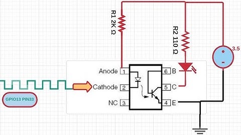 Controlling 4N35 optocoupler using a GPIO signal from PI 4 or Arduino