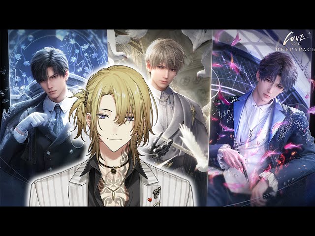 【Love And Deepspace】TIME TO GET TO KNOW THESE 3 MEN MAYBE??【NIJISANJI EN | Luca Kaneshiro】のサムネイル