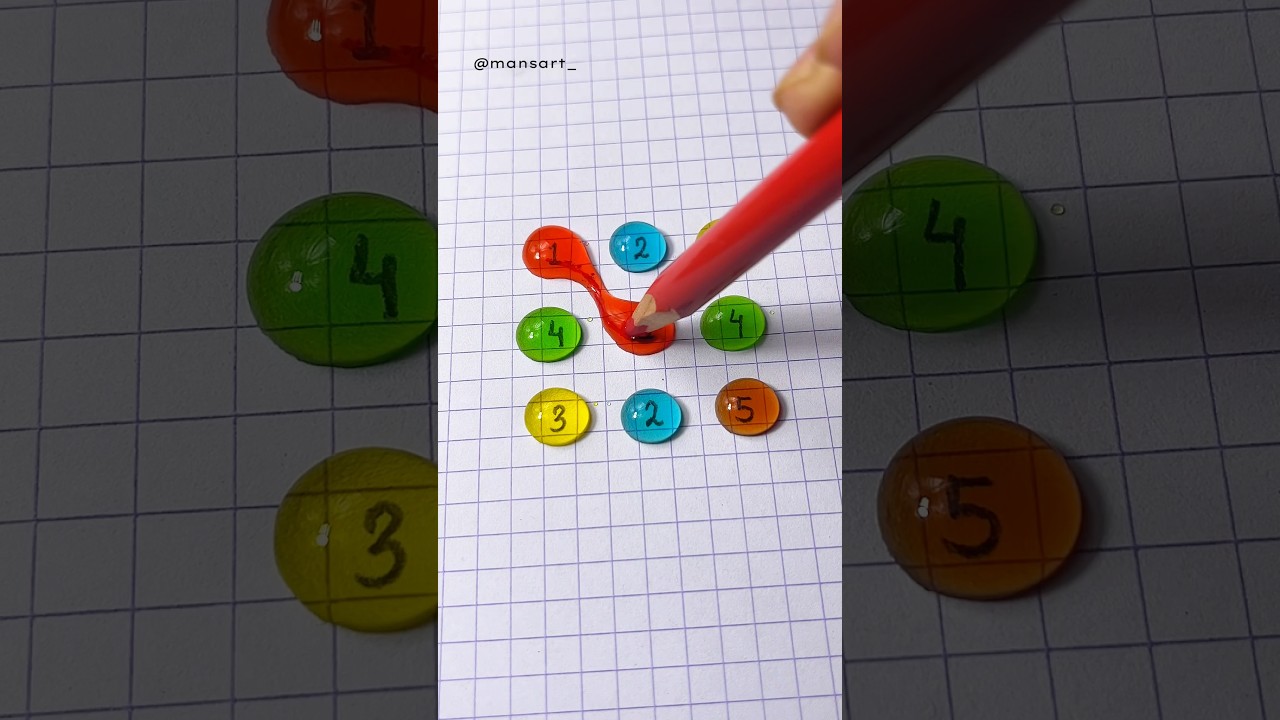 Весёлые цвета, капли воды 😉♌️💫 