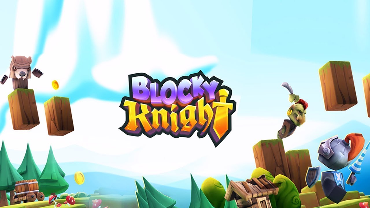 Blocky Knight by Orbital Knight gameplay - YouTube