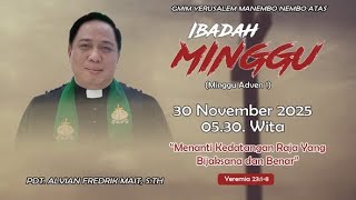 Download Lagu IBADAH MINGGU SESI - 1 | GMIM YERUSALEM MANEMBO - NEMBO ATAS  | 30 NOVEMBER 2025 MP3