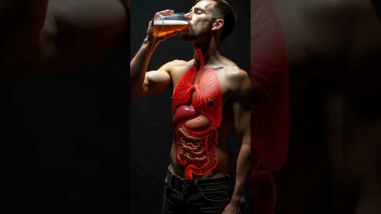 See What Happens Inside Your Body After Drinking Beer | 3D Anatomy Animation.