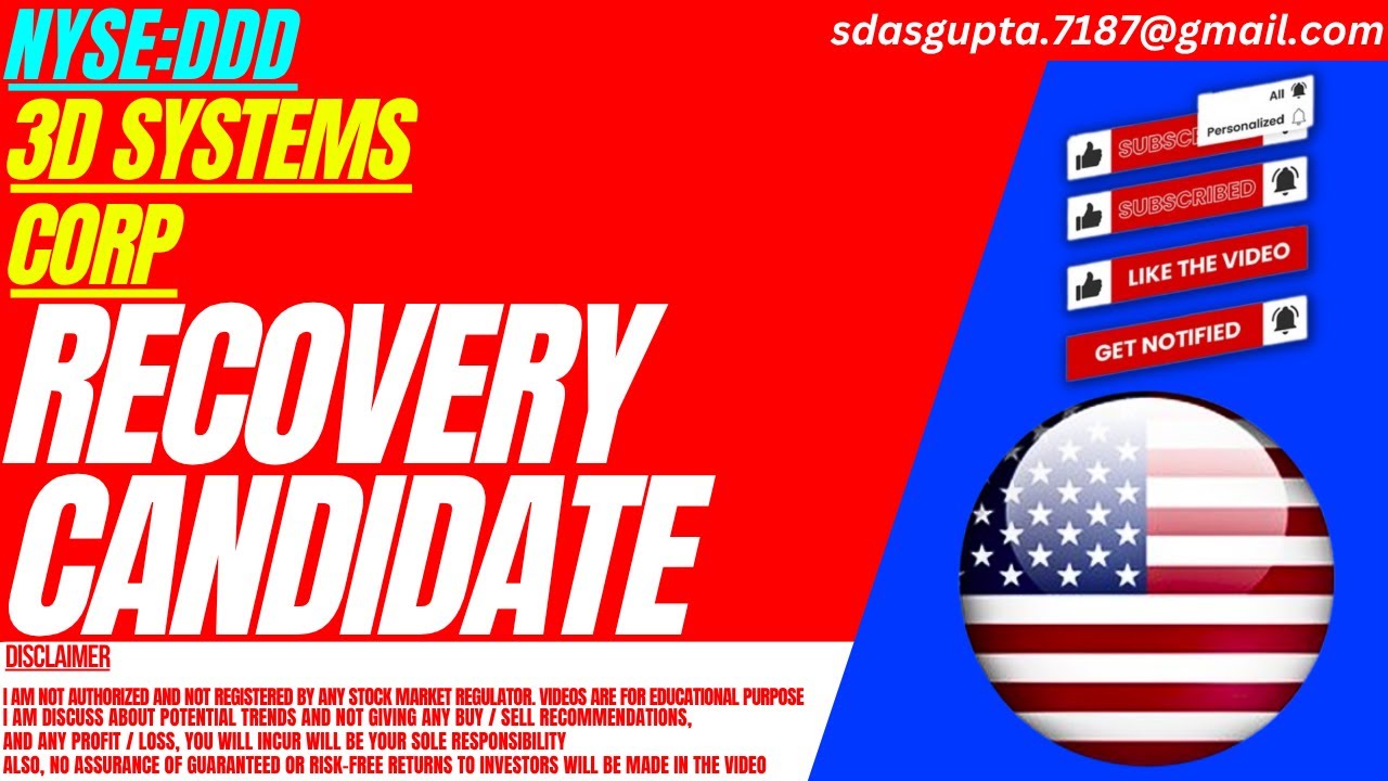 КАНДИДАТ НА ВОССТАНОВЛЕНИЕ: АНАЛИЗ АКЦИЙ DDD | АКЦИИ КОРПОРАЦИИ 3D SYSTEMS