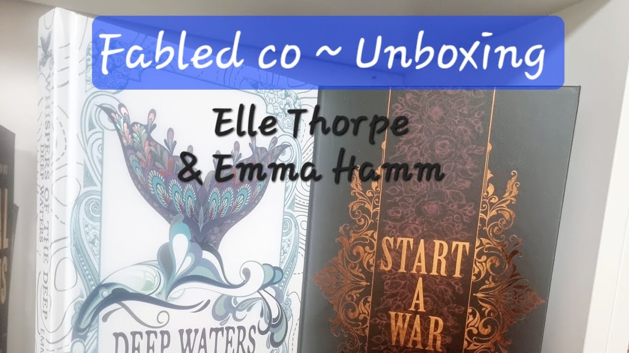 Fabled co ~ Unboxing ~ Elle thorpe & Emma Hamm