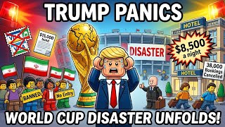 Trump Panics as World Cup Disaster Unfolds! Iran Lego Music