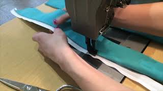 Upholstery Method - HOW TO SEW A CUSHION ZIPPER