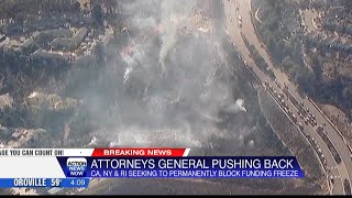 Democratic Attorneys General from multiple states pushing back on Trump administration funding