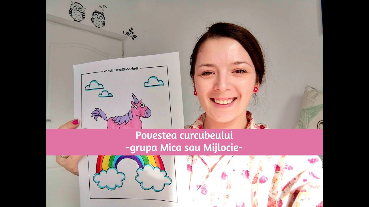 Povestea curcubeului de Cerasela Libeg - grupa mică sau mijlocie