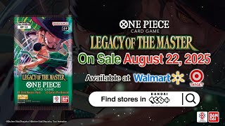One Piece TCG: Legacy of the Master - Trailer 1080p
Legacy of the Master features the bond between master and disciple!
The passionate relationship between such characters as Sanji and Zeff, depicted in the original work, has been reflected in the cards. Included are Six Leaders that feature new effects. Focused on attribute and event-driven decks, these Leader cards offer a unique strategic twist on traditional gameplay!
Players can also use the new cards to strengthen a wide variety of existing decks! Whats more, decks built around the new cards are powerful enough to give newcomers a chance to compete with experienced players! One Piece TCG: Legacy of the Master - Trailer 1080p