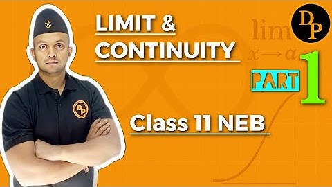 Class 11 || Limits and Continuity || Part 1
