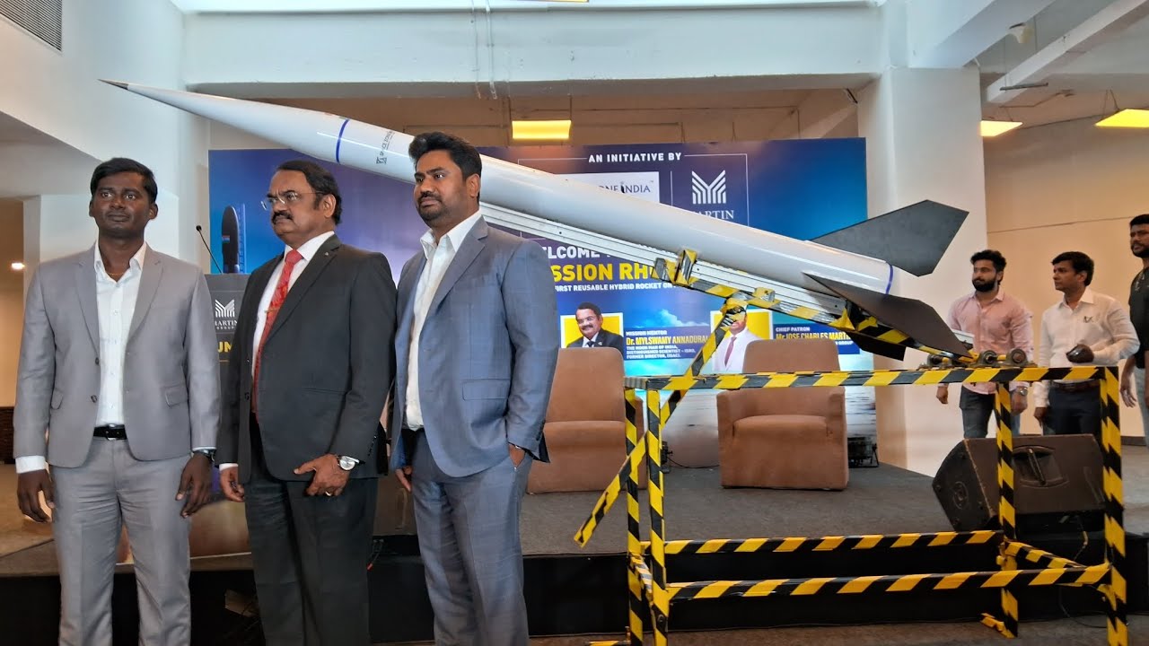 RHUMI 2024 Launch Of India s 1st Reusable Hybrid Rocket On Mobile rhumi-2024-launch-of-india-s-1st-reusable-hybrid-rocket-on-mobile