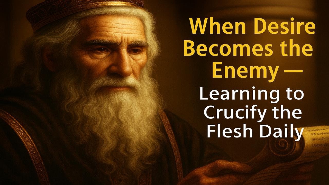 When Desire Becomes the Enemy — Learning to Crucify the Flesh Daily