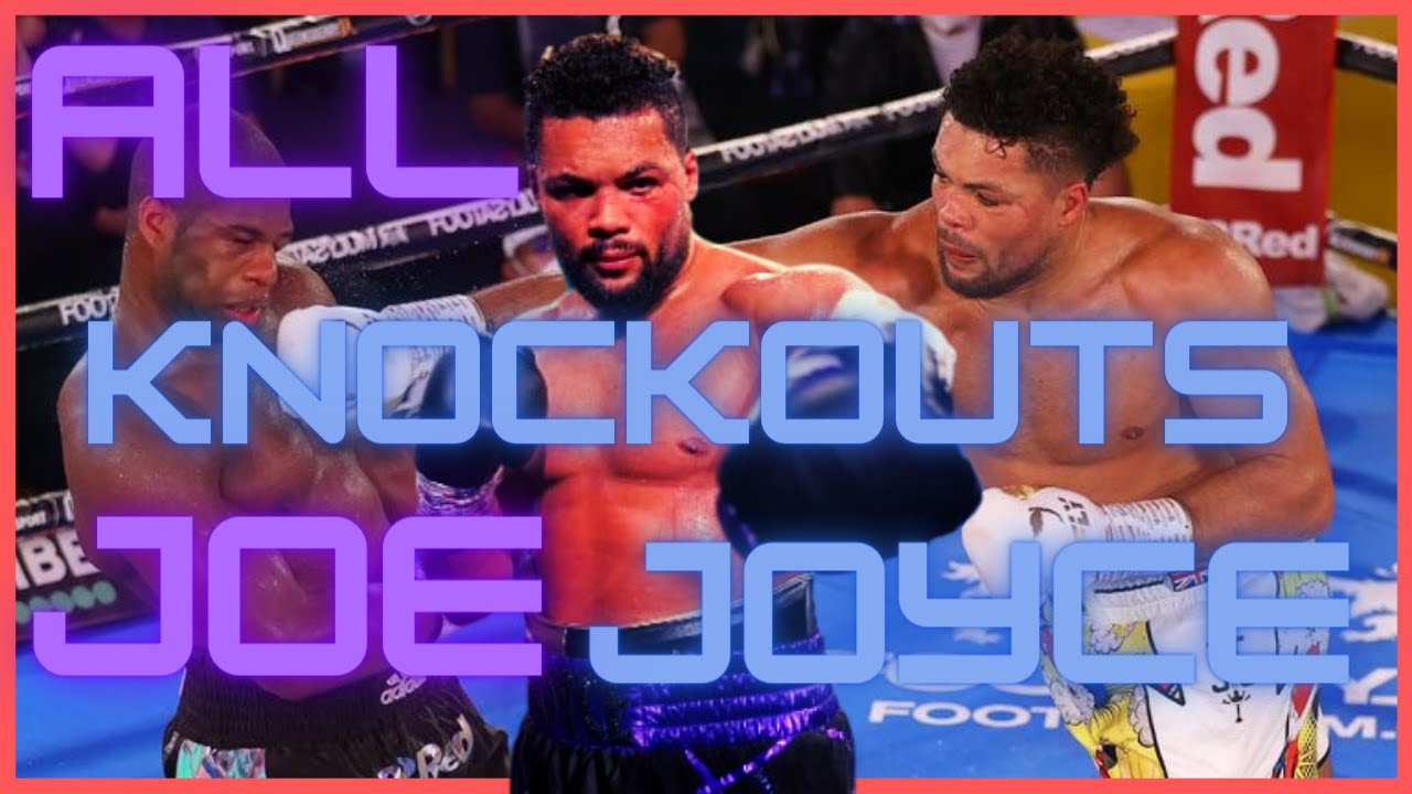 TOUS LES KO DE JOE JOYCE | ALL JOE JOYCE KNOCKOUTS 🥊💥