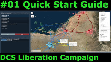 DCS Liberation Campaign: #01 Quick Start Guide (English subtitles)