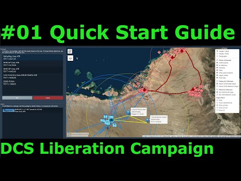 DCS Liberation Campaign: #01 Quick Start Guide for dynamic DCS Campaign (GER with EN subtitles)