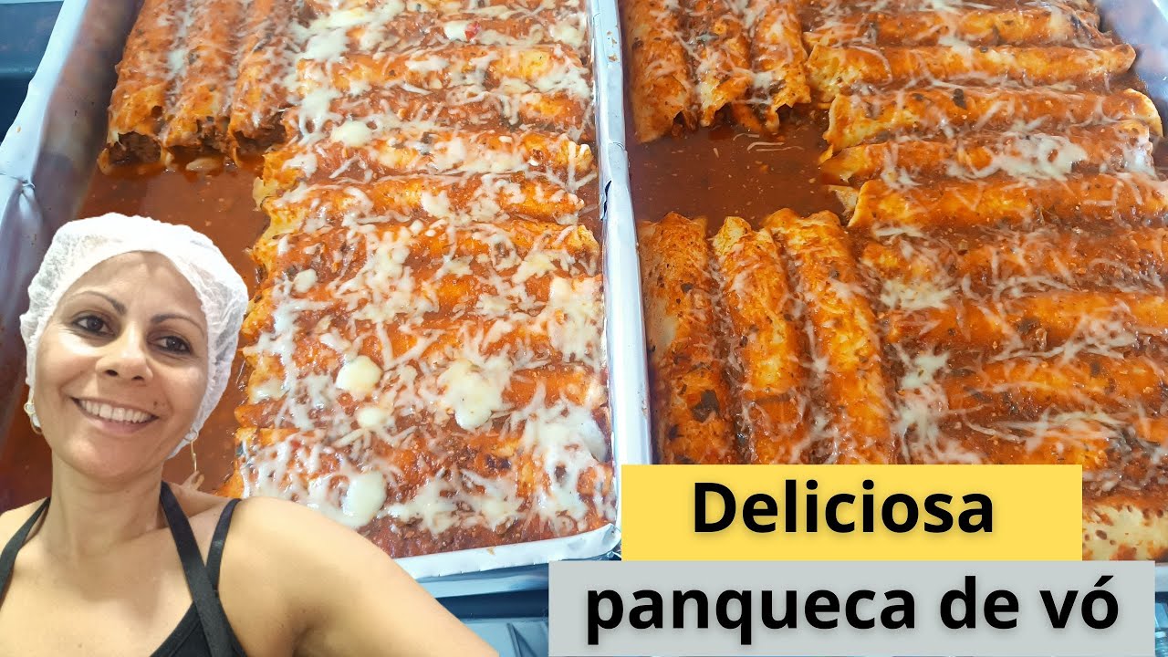 Como fazer uma deliciosa panqueca de vó para Marmitex