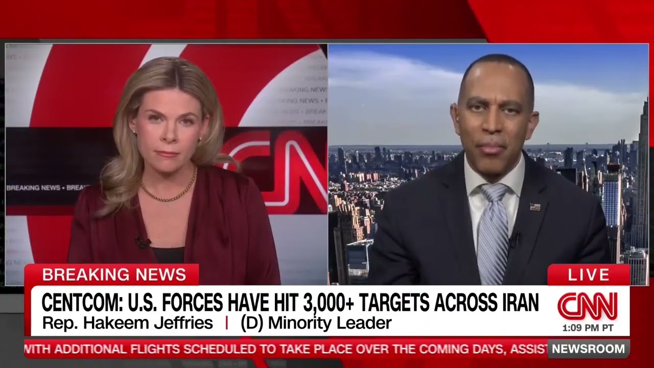 Leader Jeffries on CNN Newsroom