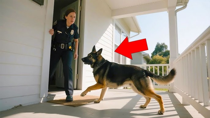 Her K9 Blocked the Door—What He Was Sensing Inside Nearly Took Her and the  Baby's Life - YouTube
