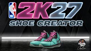 NBA 2K27 Shoe Creator - How to make Lebron 8 'South Beach'