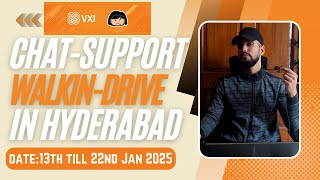 VXI Chat Support Jobs | 10+2 Or Above Eligible | Free 2 Way Transport | 5 Days Working Jobs 2025
