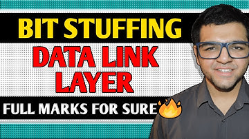 Bit Stuffing in Data Link Layer 🔥