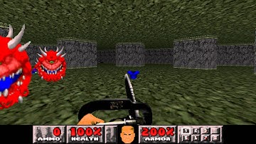 PSX Doom Playthrough - Level 55: Fortress of Mistery