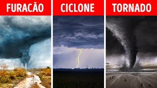 Furacão, Tornado, Ciclone – Qual É A Diferença?