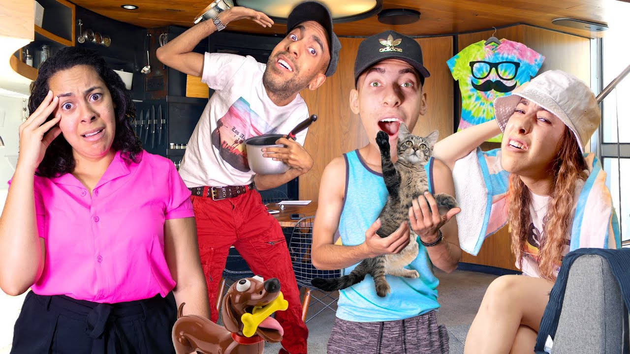 Trapped in a Tiny House for 24 Hours with my Siblings! - YouTube