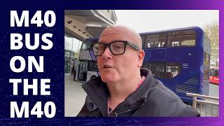 On board the M40 - the bus named after a motorway