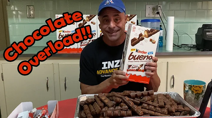 100 Kinder Bueno Bars|Crispy And Creamy