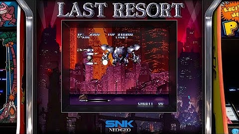 Last Resort, Realistic Arcade Bezel using The Mega Bezel Shader