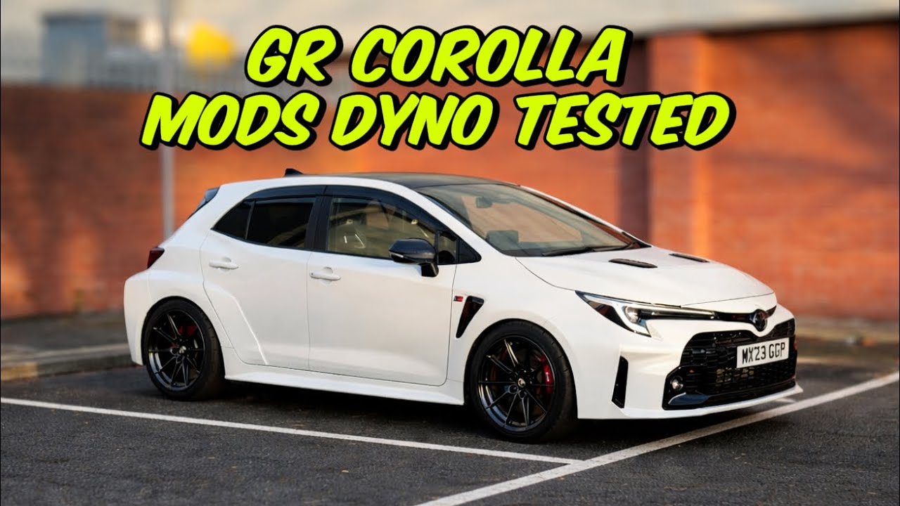 Модификации GR Corolla: поэтапное тестирование на динамометрическом стенде.