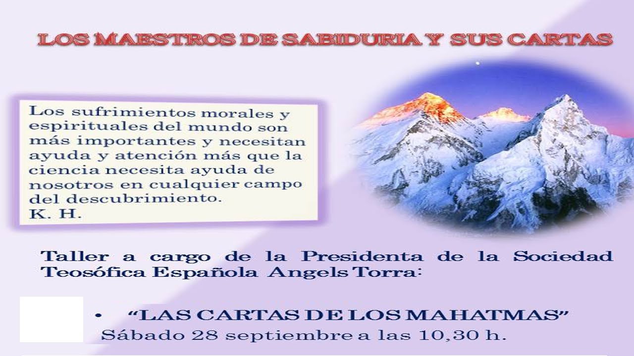 2019_28_Las cartas de los Mahatmas 2/2 Angels Torra upload image
