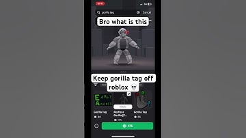 Roblox Gorilla Tag is Crazy 💀 #shorts #gorillatag #vr