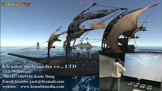 Augmented reality interactive aquarium,3d fish tank installation exibition application screenshot 4