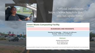 Bulky item drop off at Waipahu Convenience Center (2025) Honolulu rubbish 