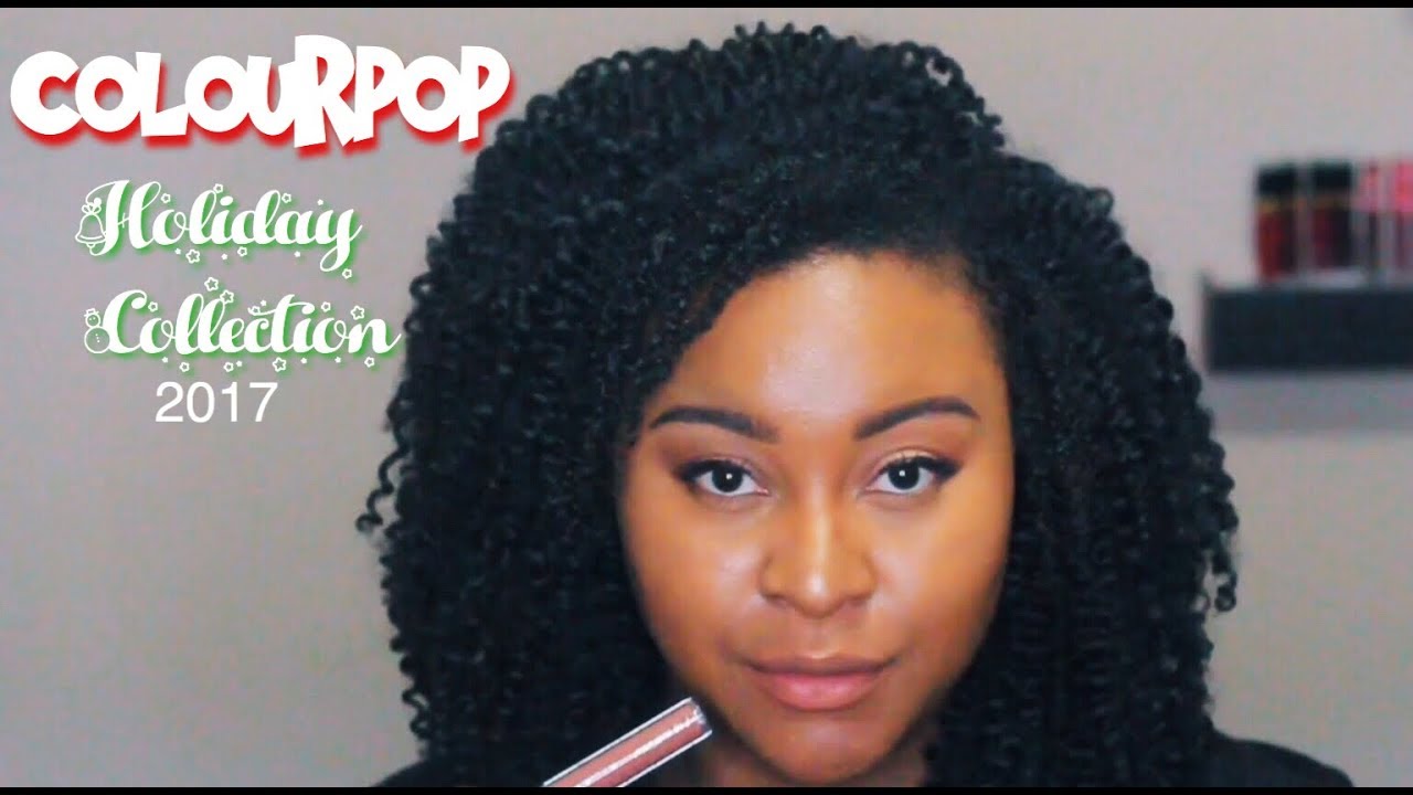 NEW Colourpop Holiday Collection 2017 | Swatches & Review